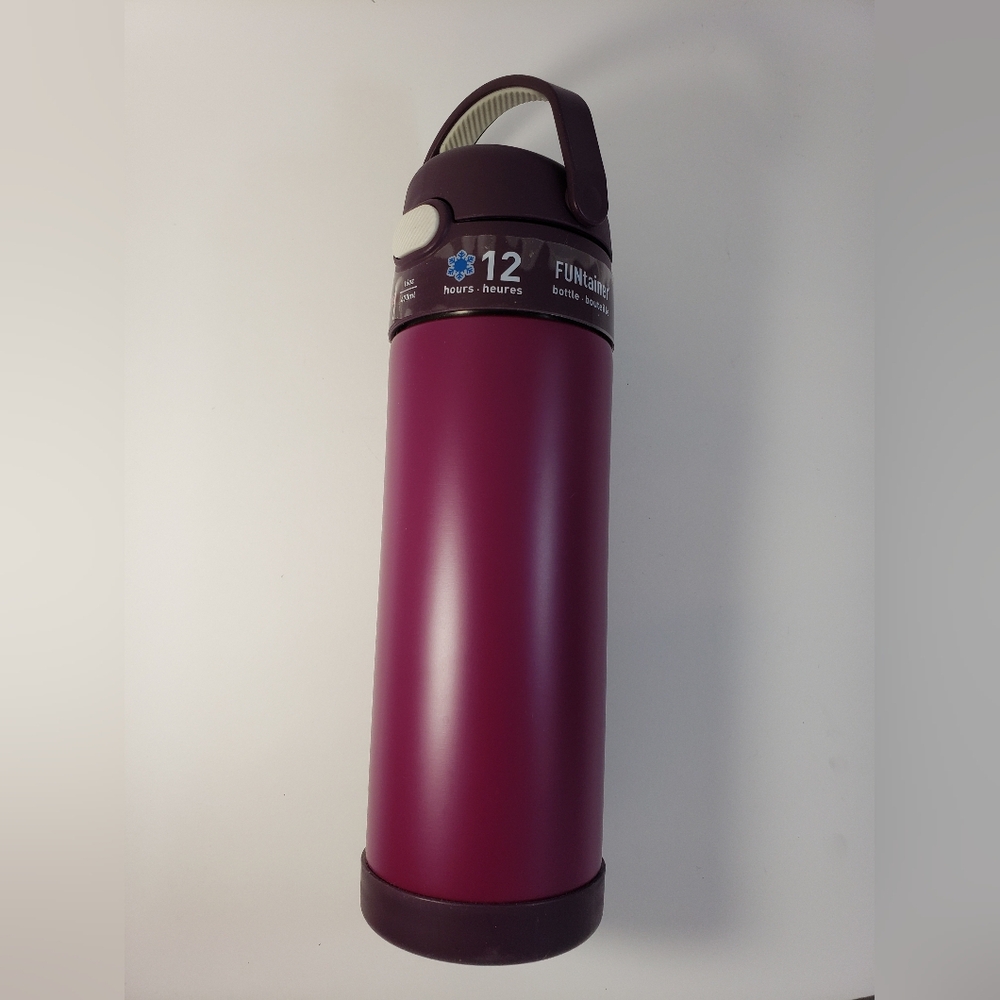 🆕️ Funtainer Thermos Bottle - Red Violet 16 OZ - NWT